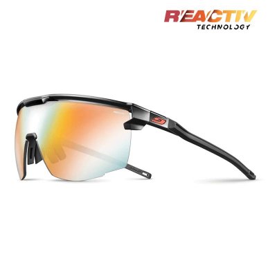 Julbo | Ultimate - Black / Red with REACTIV 1-3 Light Amplifier lens Julbo | Ultimate - Black / Red with REACTIV 1-3 Light Amplifier lens