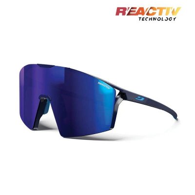 Julbo | Edge - Matte Blue / Blue with REACTIV 1-3 High Contrast lens Julbo | Edge - Matte Blue / Blue with REACTIV 1-3 High Contrast lens